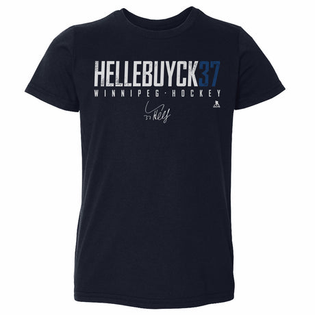 Connor Hellebuyck Kids Toddler T-Shirt | 500 LEVEL