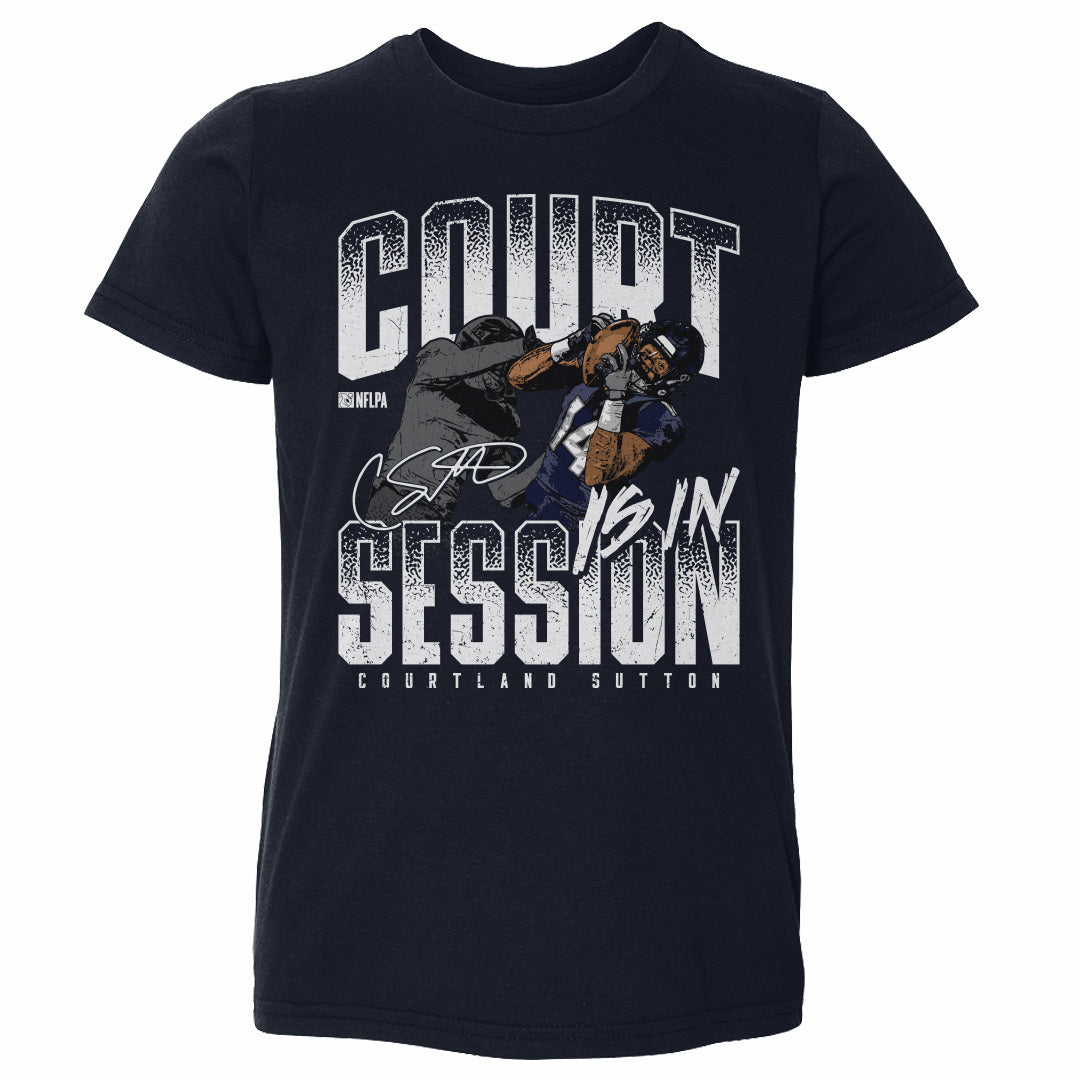 Courtland Sutton Kids Toddler T-Shirt | 500 LEVEL