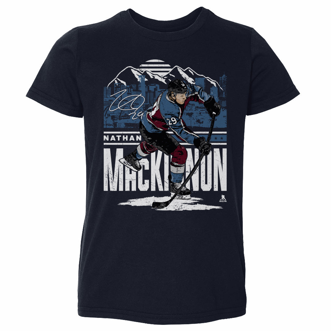 Nathan MacKinnon Kids Toddler T-Shirt | 500 LEVEL