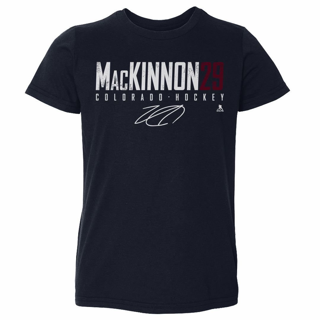 Nathan MacKinnon Kids Toddler T-Shirt | 500 LEVEL