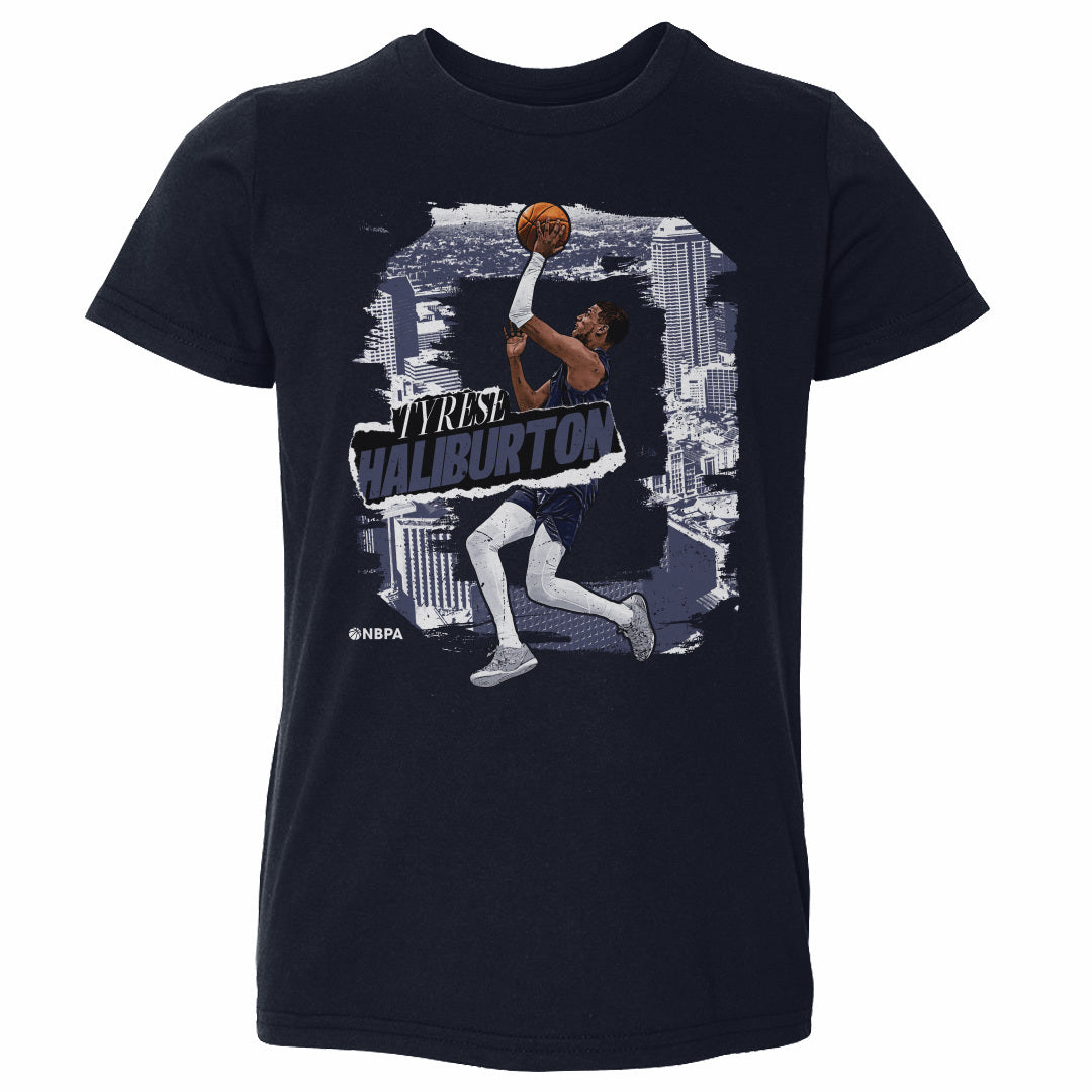 Tyrese Haliburton Kids Toddler T-Shirt Indiana Basketball Kids