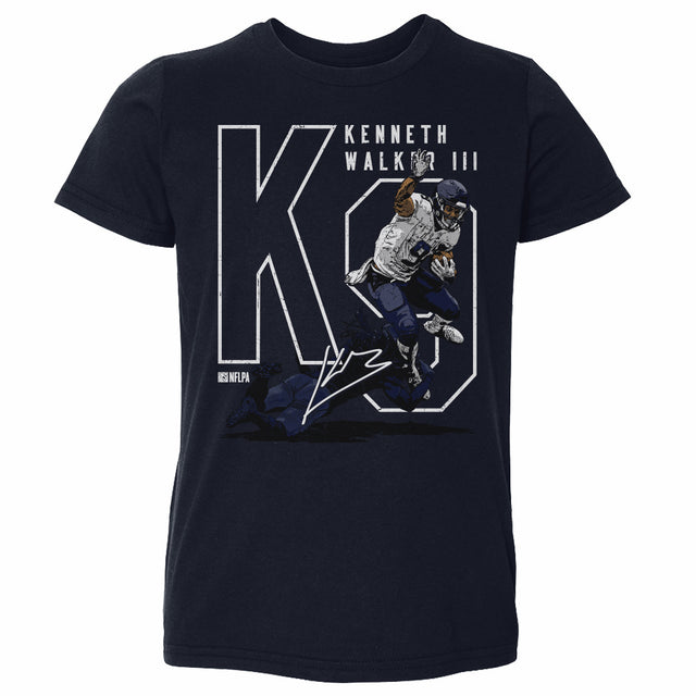 Kenneth Walker III Kids Toddler T-Shirt | 500 LEVEL