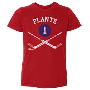 Jacques Plante Kids Toddler T-Shirt | 500 LEVEL