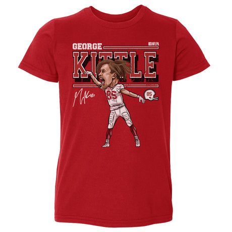 George Kittle Kids Toddler T-Shirt | 500 LEVEL