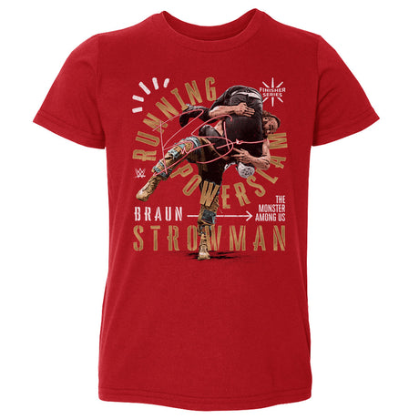 Braun Strowman Kids Toddler T-Shirt | 500 LEVEL