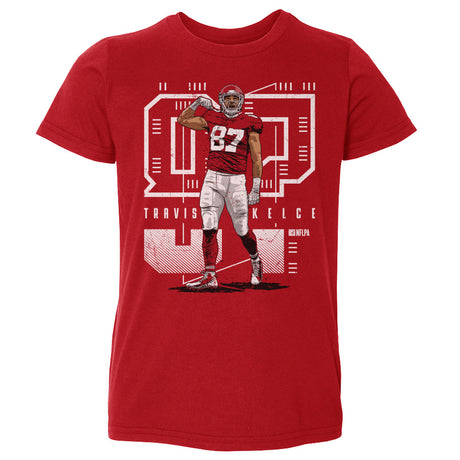Travis Kelce Kids Toddler T-Shirt | 500 LEVEL
