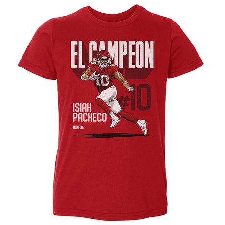 Isiah Pacheco Kids Toddler T-Shirt | 500 LEVEL