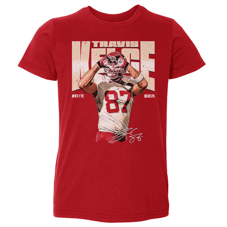 Travis Kelce Kids Toddler T-Shirt | 500 LEVEL