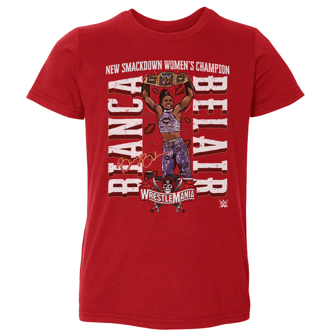 Bianca Belair Kids Toddler T-Shirt | 500 LEVEL
