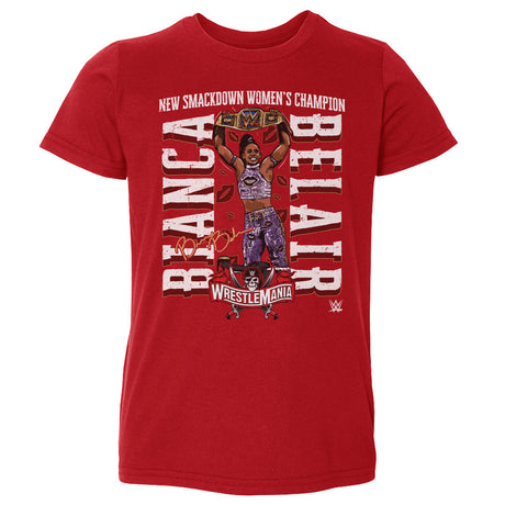 Bianca Belair Kids Toddler T-Shirt | 500 LEVEL