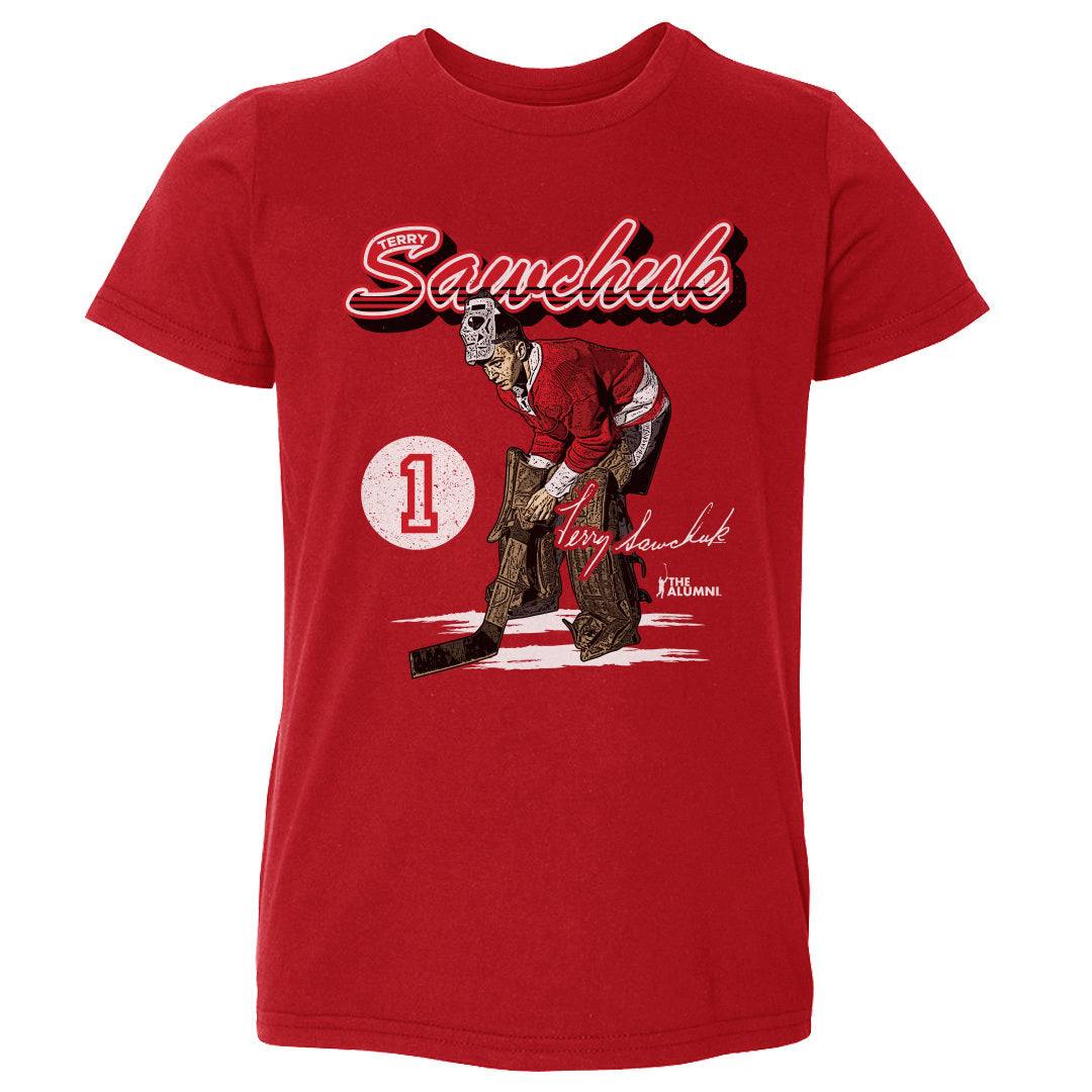 Terry Sawchuk Kids Toddler T-Shirt | 500 LEVEL