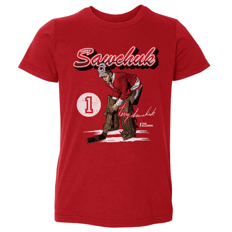 Terry Sawchuk Kids Toddler T-Shirt | 500 LEVEL