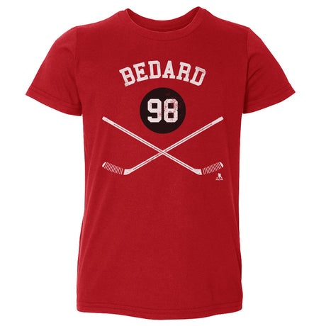 Connor Bedard Kids Toddler T-Shirt | 500 LEVEL