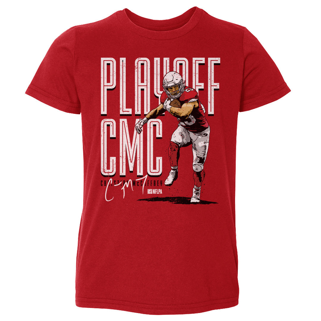 Christian McCaffrey Kids Toddler T-Shirt | 500 LEVEL