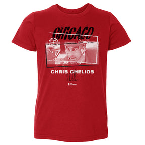 Chris Chelios Kids Toddler T-Shirt | 500 LEVEL