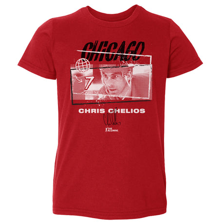 Chris Chelios Kids Toddler T-Shirt | 500 LEVEL