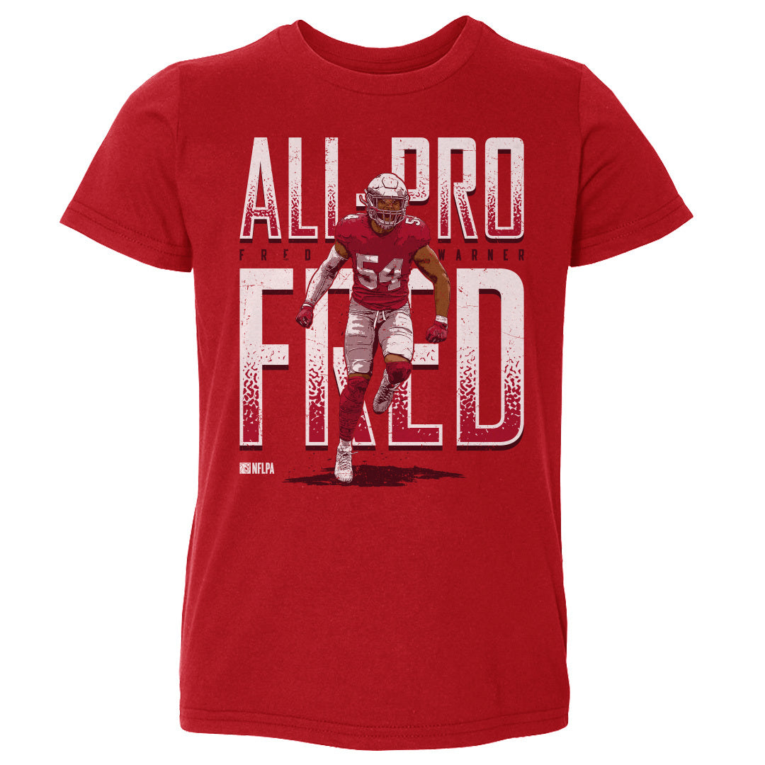 Fred Warner Kids Toddler T-Shirt | 500 LEVEL