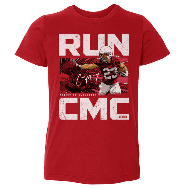 Christian McCaffrey Kids Toddler T-Shirt | 500 LEVEL
