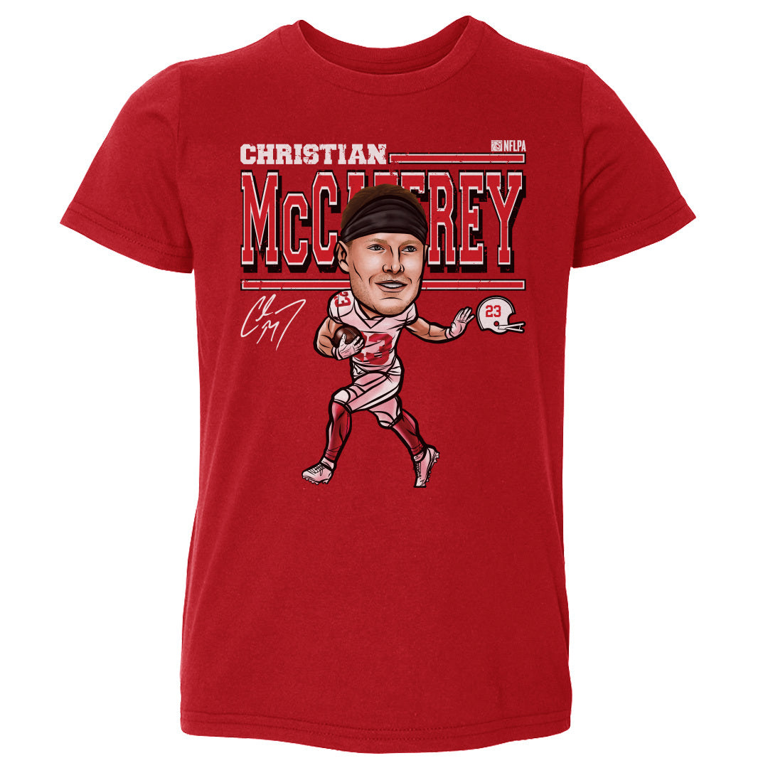 Christian McCaffrey Kids Toddler T-Shirt | 500 LEVEL
