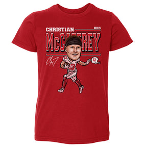 Christian McCaffrey Kids Toddler T-Shirt | 500 LEVEL