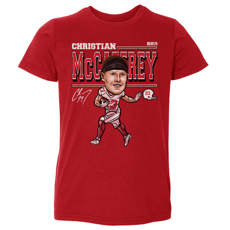 Christian McCaffrey Kids Toddler T-Shirt | 500 LEVEL