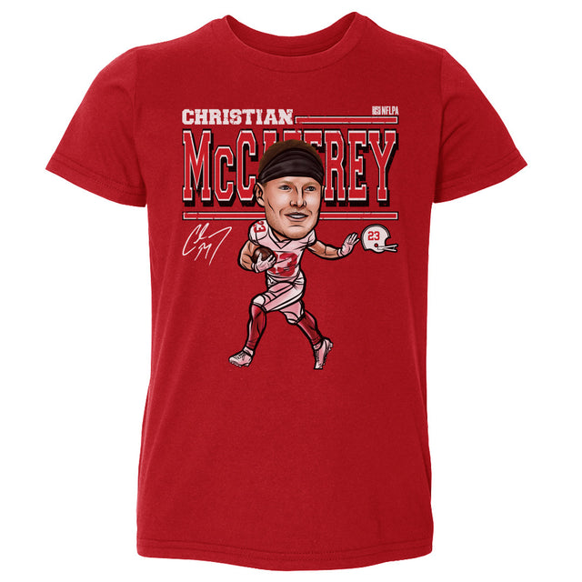 Christian McCaffrey Kids Toddler T-Shirt | 500 LEVEL