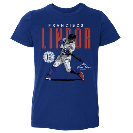 Francisco Lindor Kids Toddler T-Shirt | 500 LEVEL