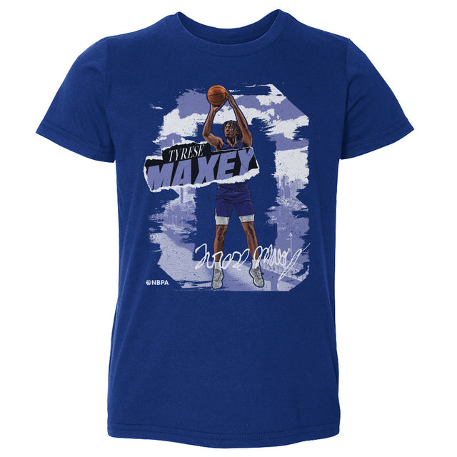 Tyrese Maxey Kids Toddler T-Shirt | 500 LEVEL