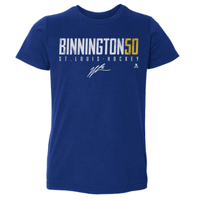 Jordan Binnington Kids Toddler T-Shirt | 500 LEVEL