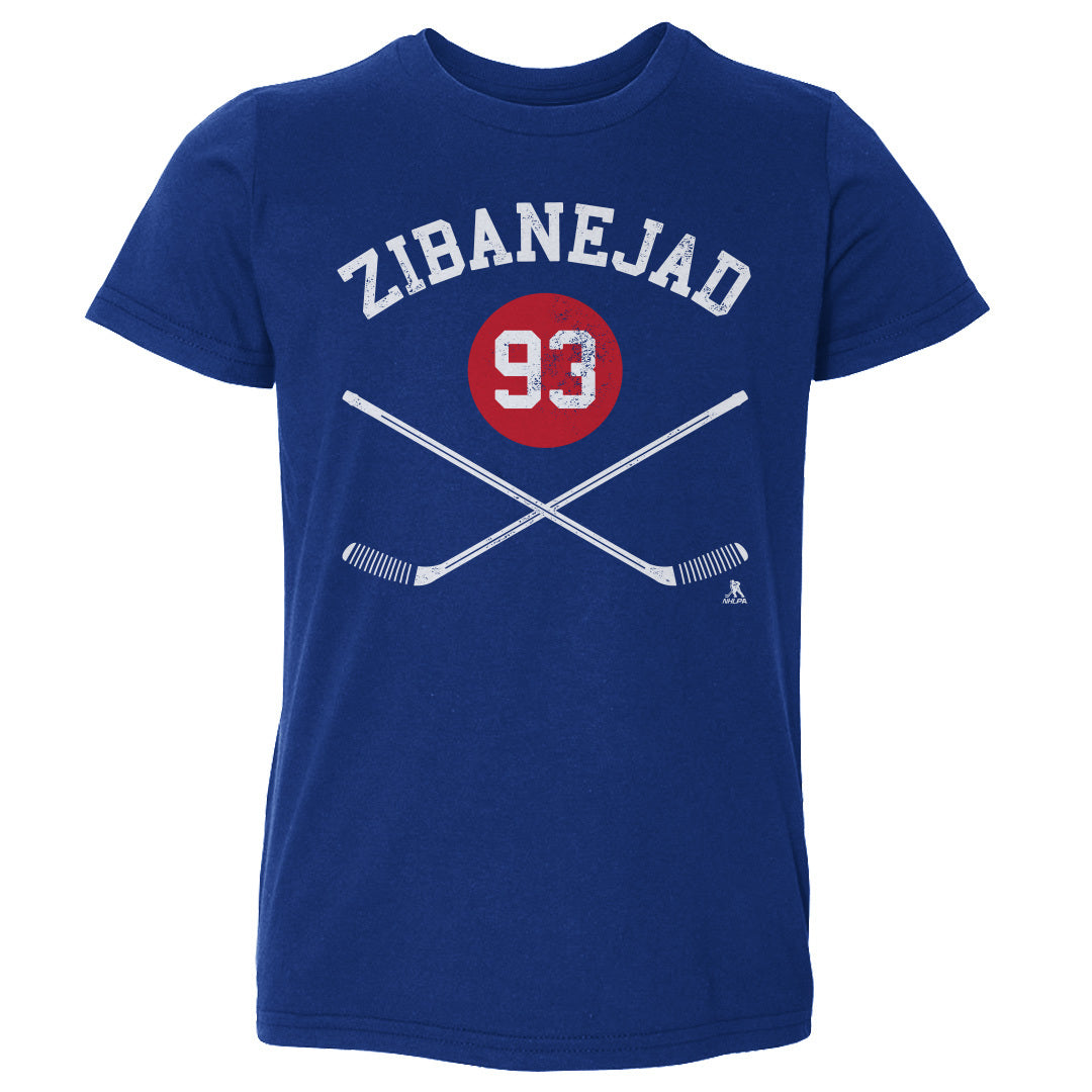 Mika Zibanejad Kids Toddler T-Shirt | 500 LEVEL