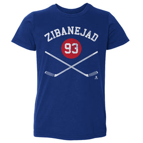 Mika Zibanejad Kids Toddler T-Shirt | 500 LEVEL