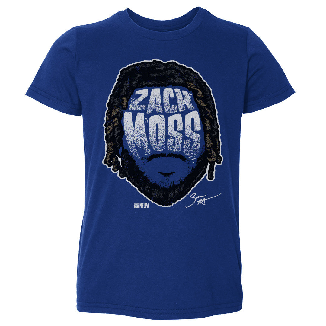 Zack Moss Kids Toddler T-Shirt | 500 LEVEL
