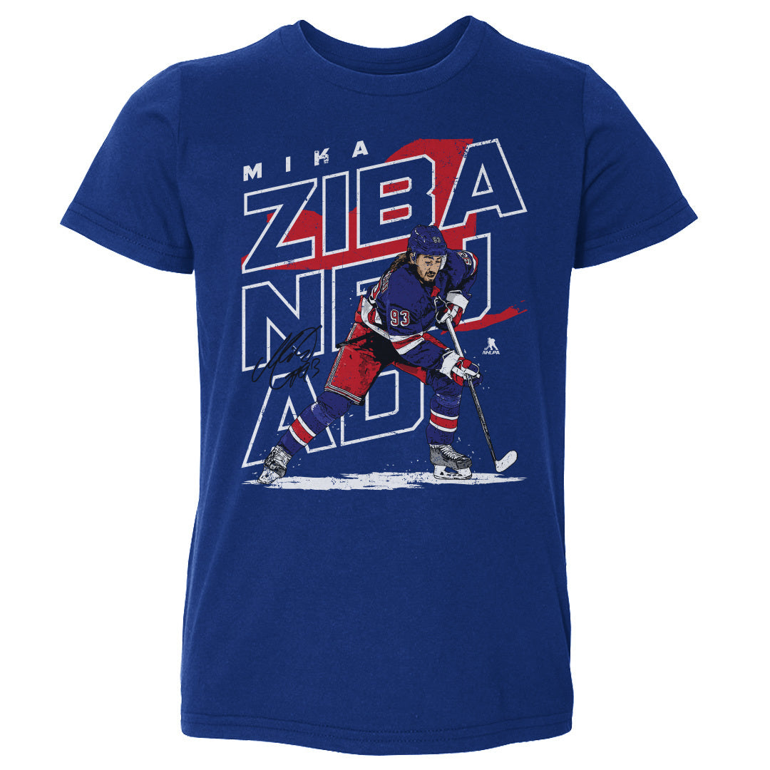 Mika Zibanejad Kids Toddler T-Shirt | 500 LEVEL