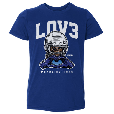 Damar Hamlin Kids Toddler T-Shirt | 500 LEVEL