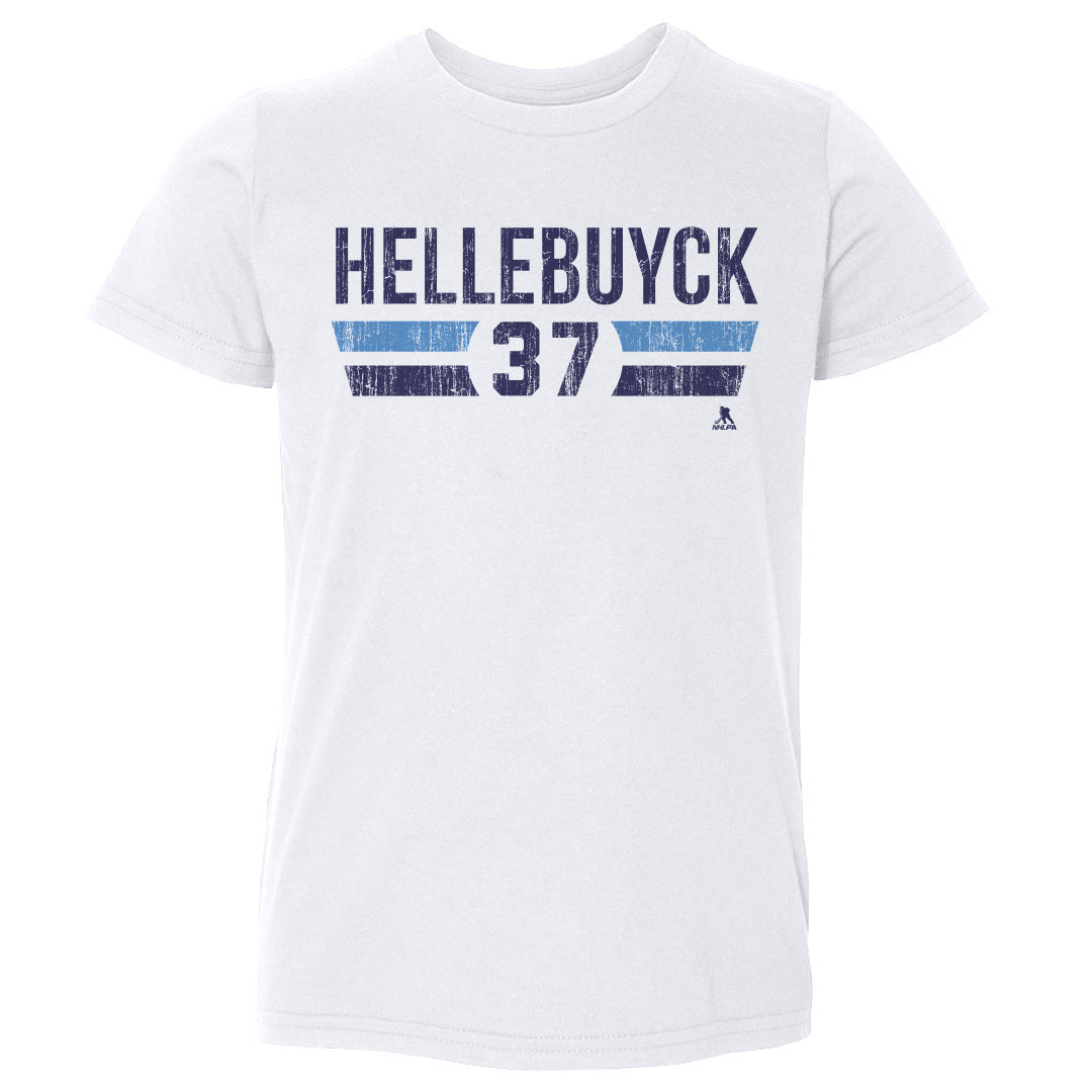 Connor Hellebuyck Kids Toddler T-Shirt | 500 LEVEL