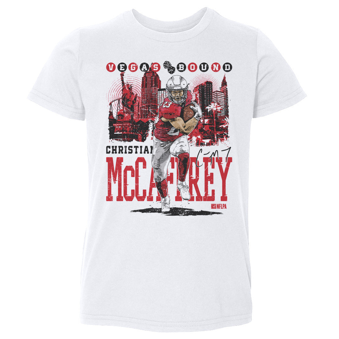 Christian McCaffrey Kids Toddler T-Shirt | 500 LEVEL