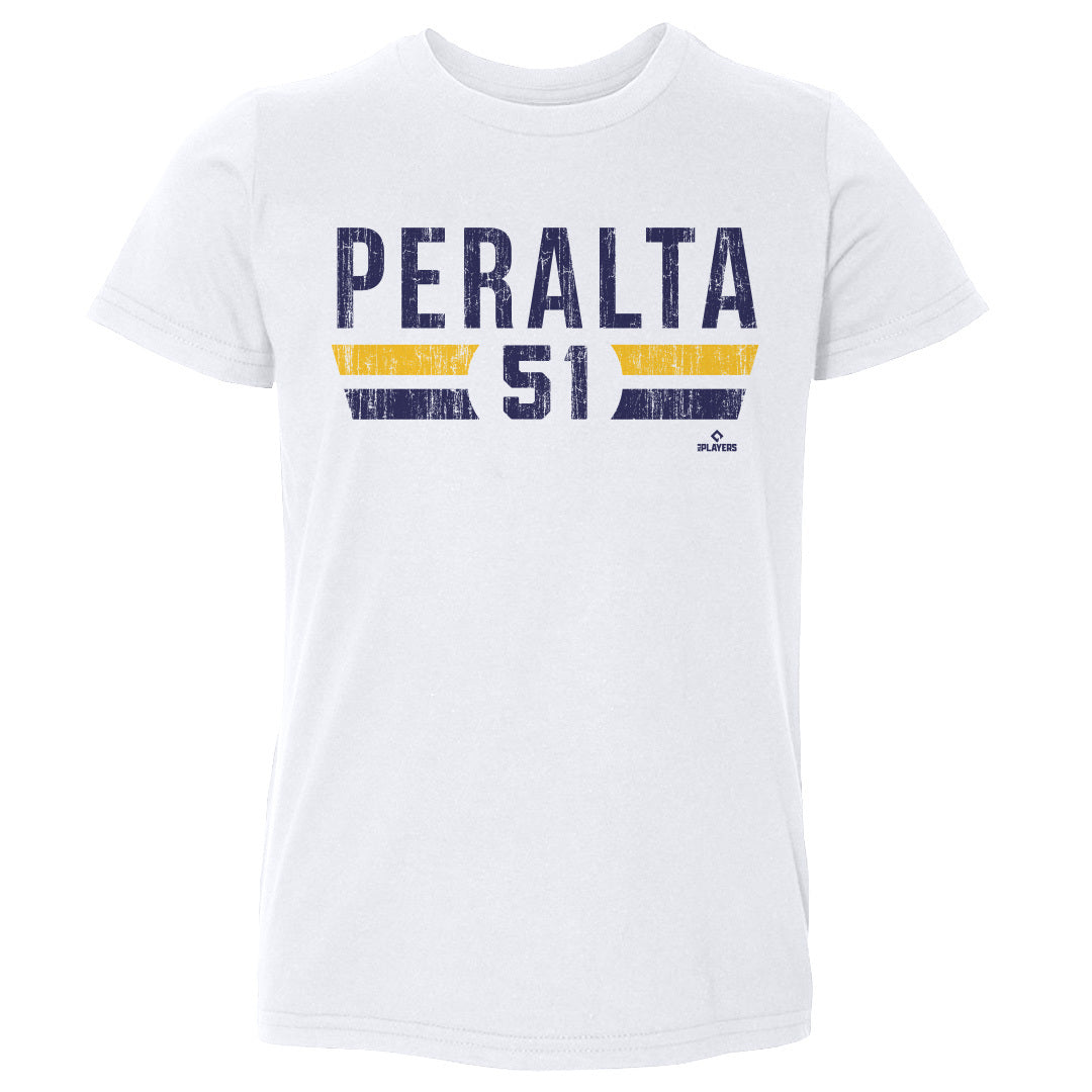 Freddy Peralta Kids Toddler T-Shirt | 500 LEVEL