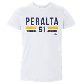 Freddy Peralta Kids Toddler T-Shirt | 500 LEVEL