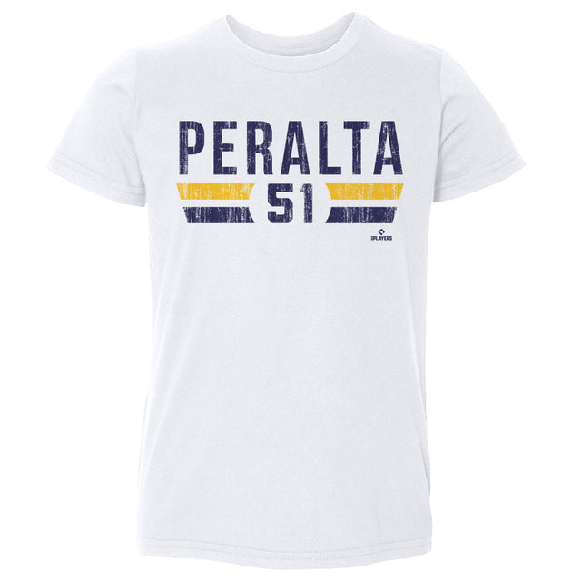 Freddy Peralta Kids Toddler T-Shirt | 500 LEVEL