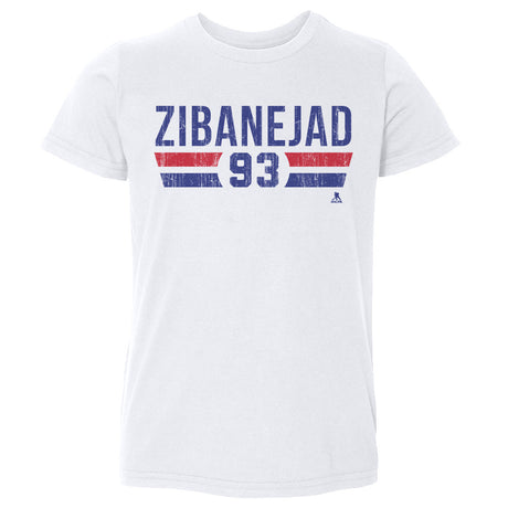 Mika Zibanejad Kids Toddler T-Shirt | 500 LEVEL