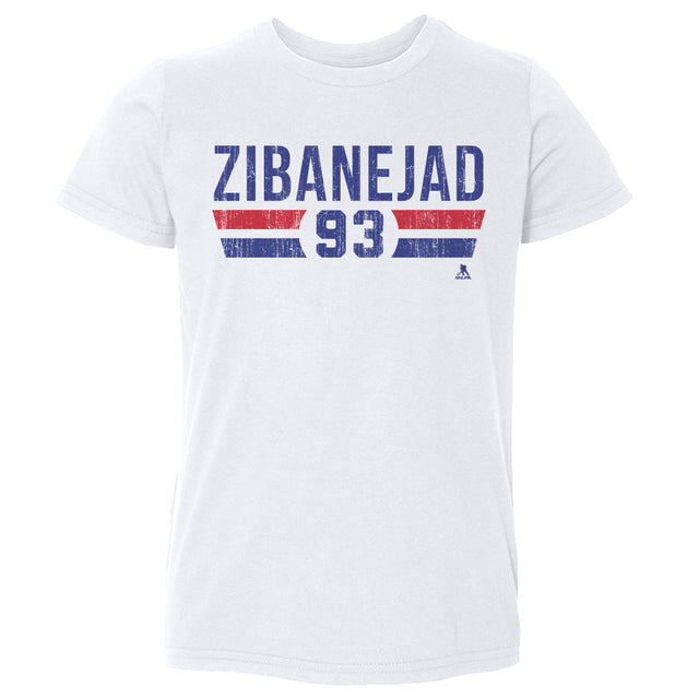 Mika Zibanejad Kids Toddler T-Shirt | 500 LEVEL