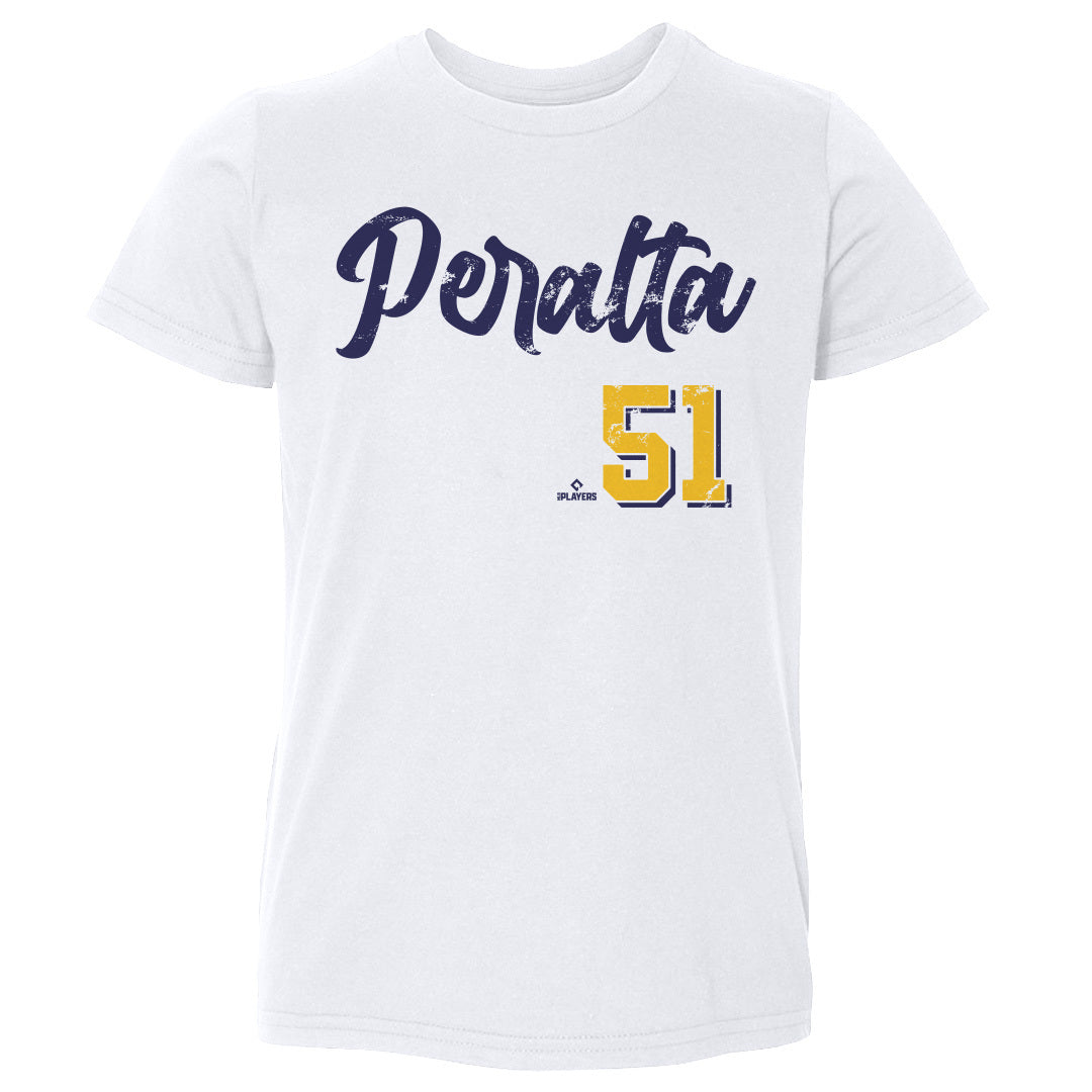 Freddy Peralta Kids Toddler T-Shirt | 500 LEVEL