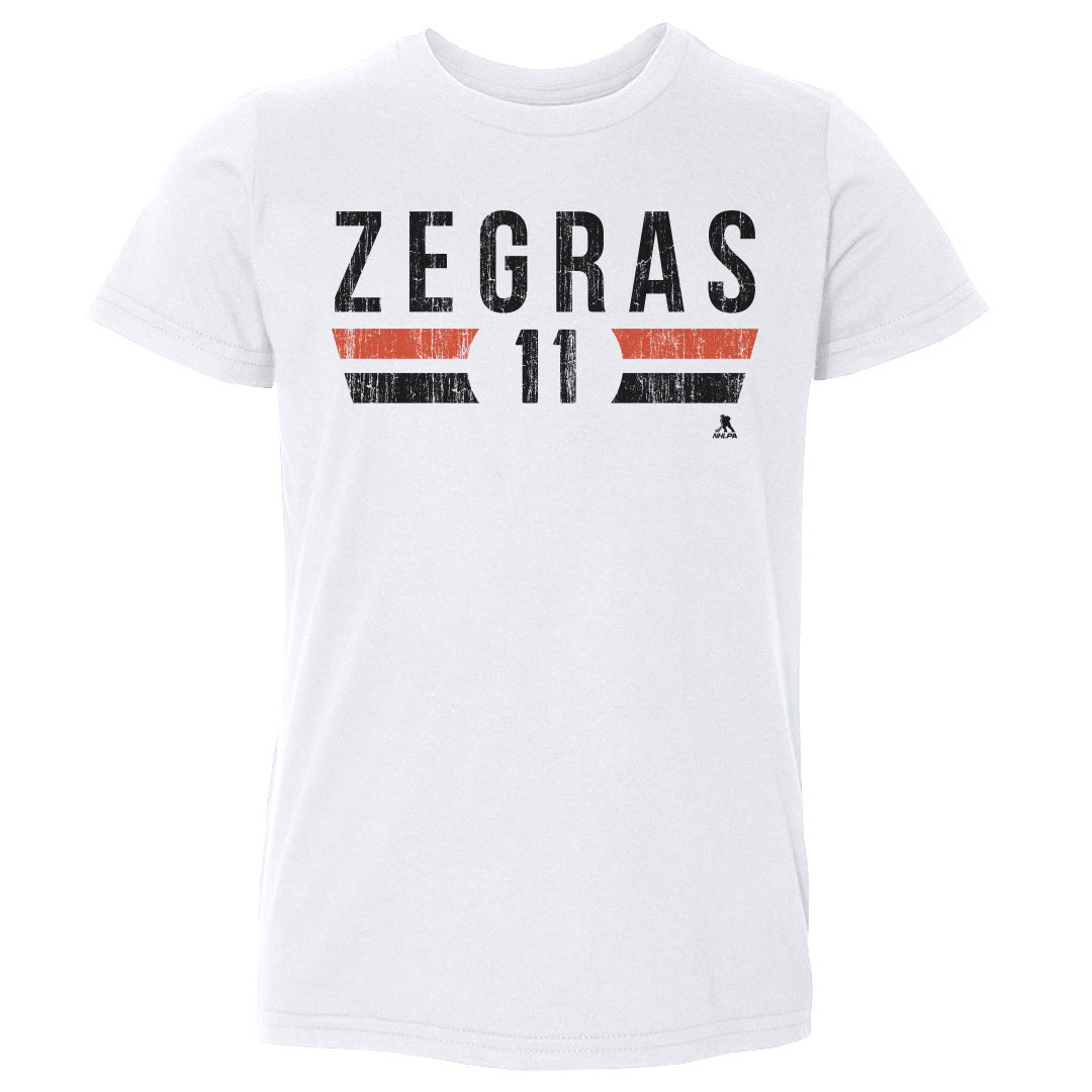 Trevor Zegras Kids Toddler T-Shirt - Heather Gray - Anaheim | 500 Level