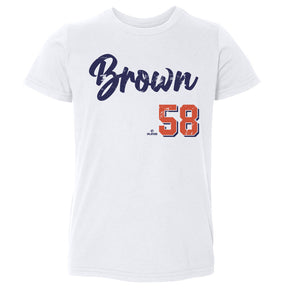 Hunter Brown Kids Toddler T-Shirt | 500 LEVEL