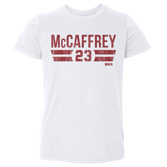 Christian McCaffrey Kids Toddler T-Shirt | 500 LEVEL