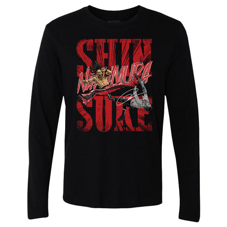 Shinsuke Nakamura Men's Long Sleeve T-Shirt | 500 LEVEL