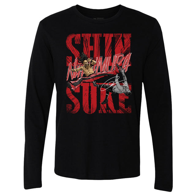 Shinsuke Nakamura Men's Long Sleeve T-Shirt | 500 LEVEL