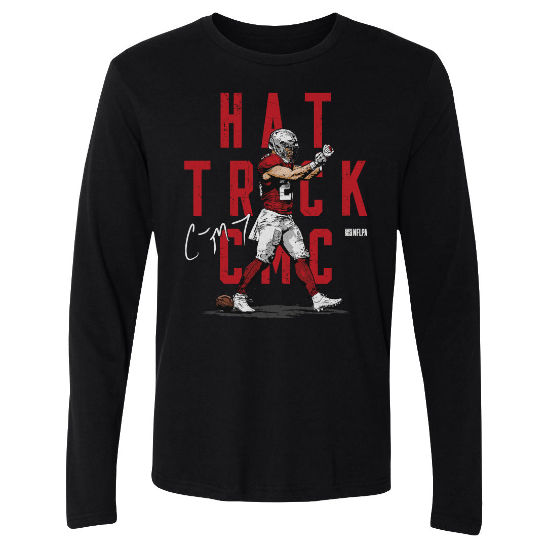 Christian McCaffrey Men's Long Sleeve T-Shirt | 500 LEVEL