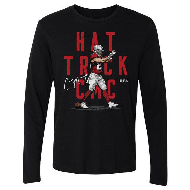 Christian McCaffrey Men's Long Sleeve T-Shirt | 500 LEVEL