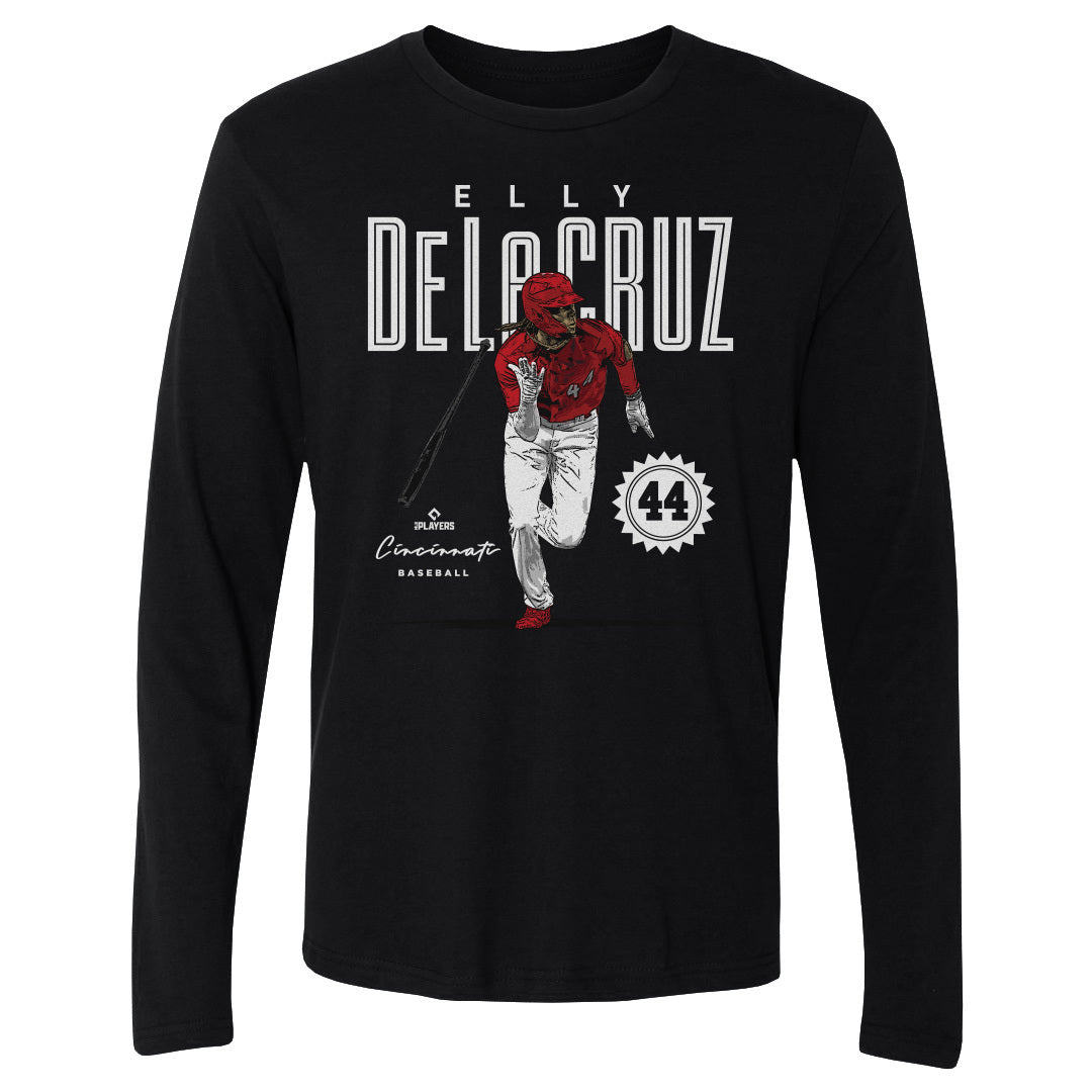 Elly De La Cruz Men's Long Sleeve T-Shirt | 500 LEVEL